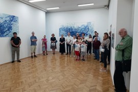 Otvorena izložba crteža i kolaža Stoje Džebrić