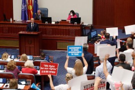 Spriječena tuča poslanika u Sobranju