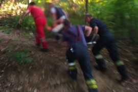 Dijete koje je sletjelo biciklom niz strminu na banjalučkom izletištu ...