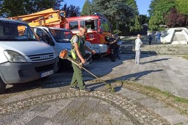 Počela akcija čišćenja Spomen-parka Vraca