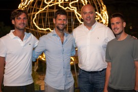 Đoković sa braćom posjetio Dubrovnik