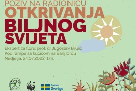 Radionica otkrivanja biljnog svijeta na Banj brdu