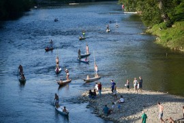 Trka dajak čamaca danas u 17 časova na banjalučkoj plaži Abacija