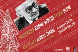 Radna verzija filma Jasmile Žbanić o Emeriku Blumu na SFF-u