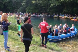 Regata krenula niz Unu nakon dvije godine pauze