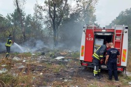 Novi požar u blizini banjalučkog Kampusa, gori nisko rastinje
