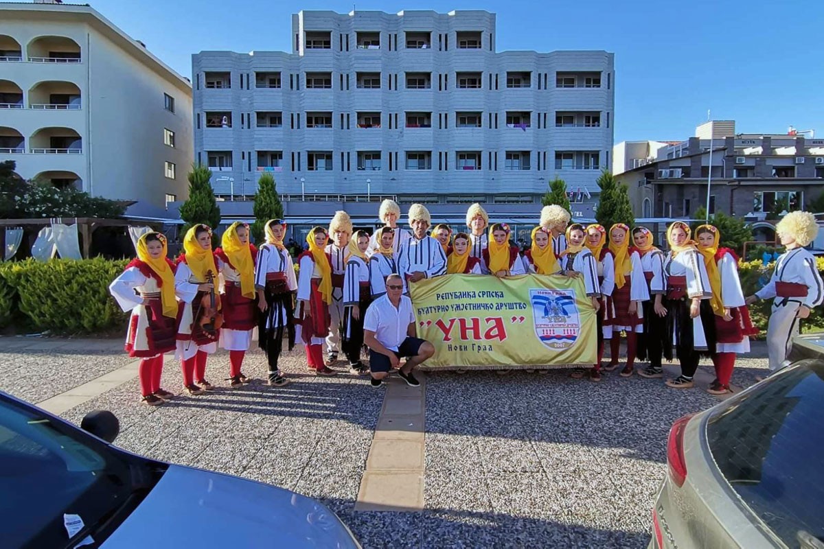 KUD-u "Una" zlatna medalja za scenski nastup u Turskoj