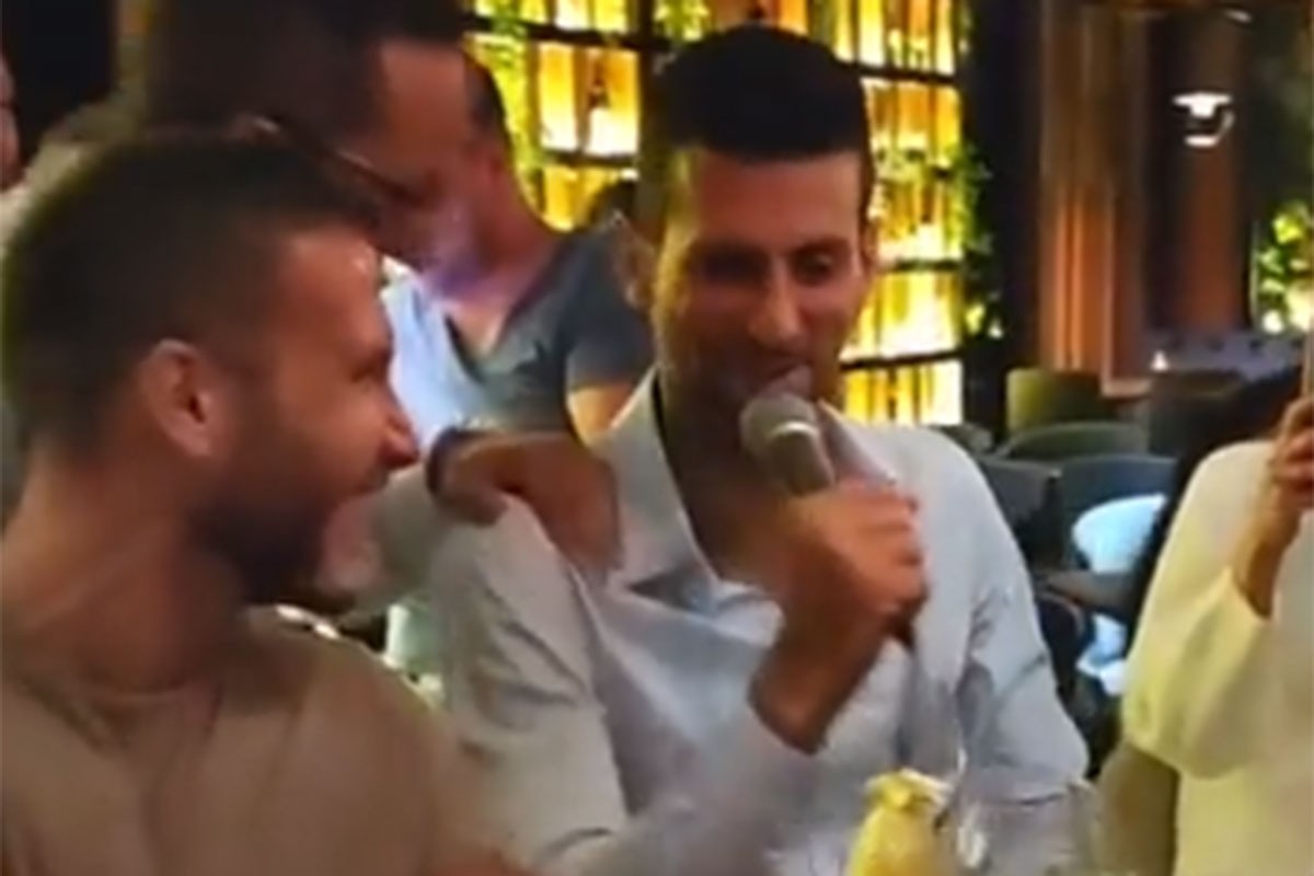 Novak Đoković nakon dočeka slavio uz hit Tome Zdravkovića