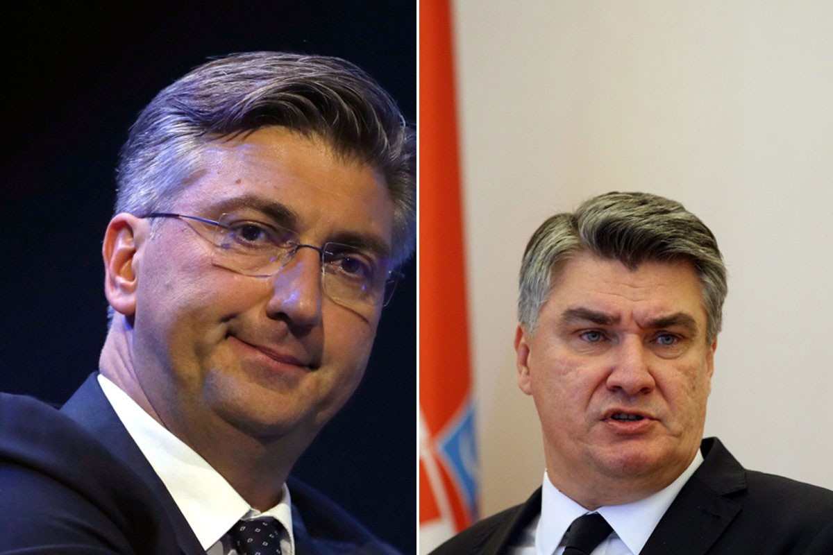 Mediji: Plenković oduzima vojna ovlašćenja Milanoviću