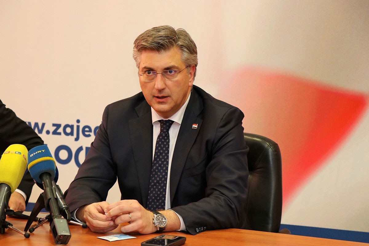 Plenković dolazi u BiH, sastaće se sa Čovićem