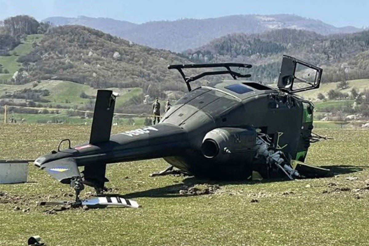 Ni ministar još ne zna zašto se prevrnuo helikopter OS BiH