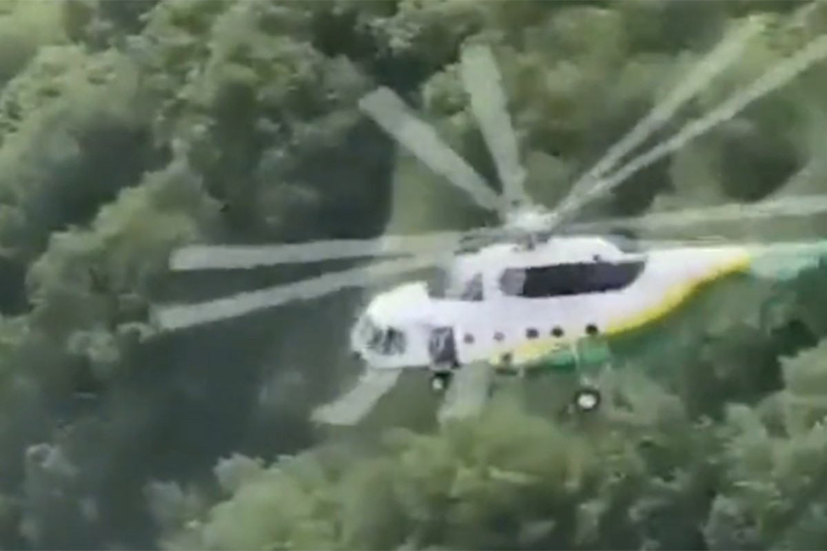 Srušio se helikopter sa spasiocima i ljekarima u Gruziji, objavljen snimak