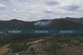 Pogledajte kako izgleda požar kod banjalučkog naselja Vrbanja (VIDEO)