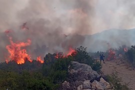Požar u Neumu gase svim snagama, ugrožene kuće