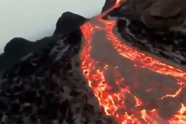 Erupcija vulkana nedaleko od Rejkjavika