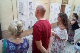 Otvorena izložba polaznika Ljetne škole crtanja