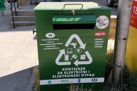 Kontejner za e-otpad samo na Laušu, ostala naselja na čekanju