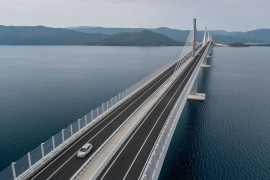 Zbog Pelješkog mosta drastično pao saobraćaj na izlazu i ulazu u ...