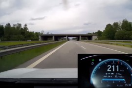 Nevjerovatnom reakcijom spriječio sudar pri brzini od 210 km/h