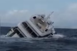 Potonula jahta ruskog biznismena vrijedna 50 miliona dolara (VIDEO)