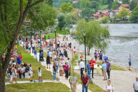 Otvorena plaža u Srpskim Toplicama