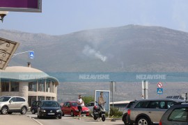 Požar na Leotaru uskoro pod kontrolom