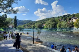 Pogledajte atmosferu na novoj gradskoj plaži u Srpskim Toplicama