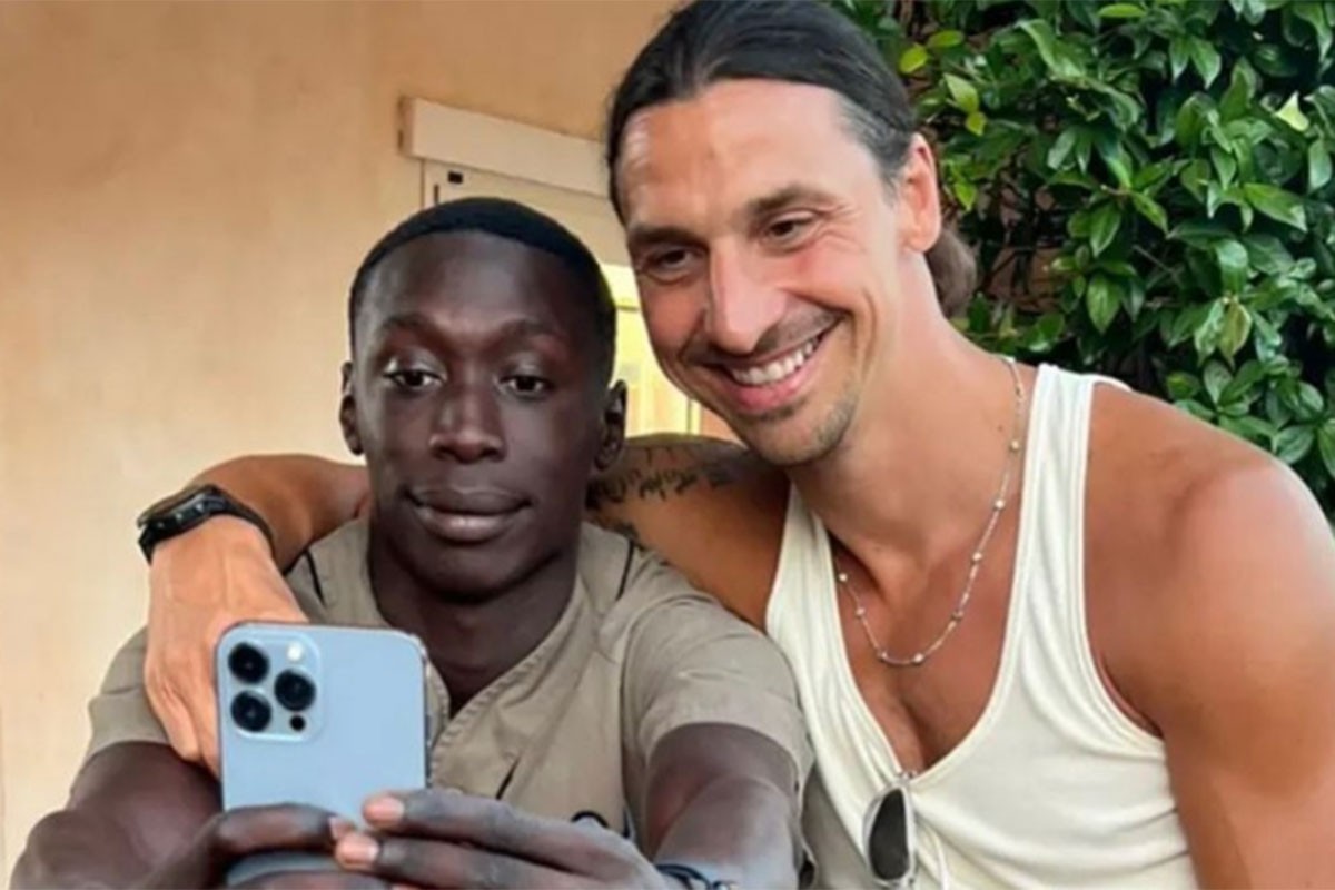 Zlatan Ibrahimović u društvu najpoznatijeg TikTokera Khabyja Lamea