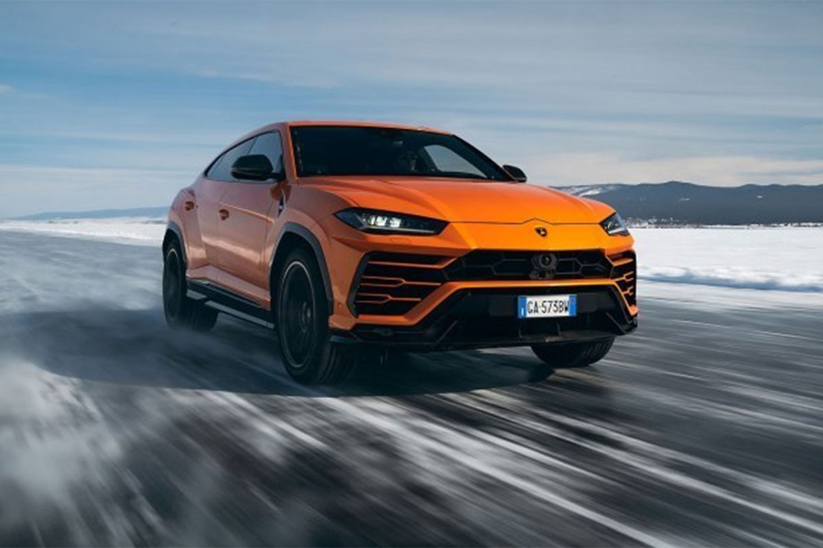Uništen Lamborghini Urus