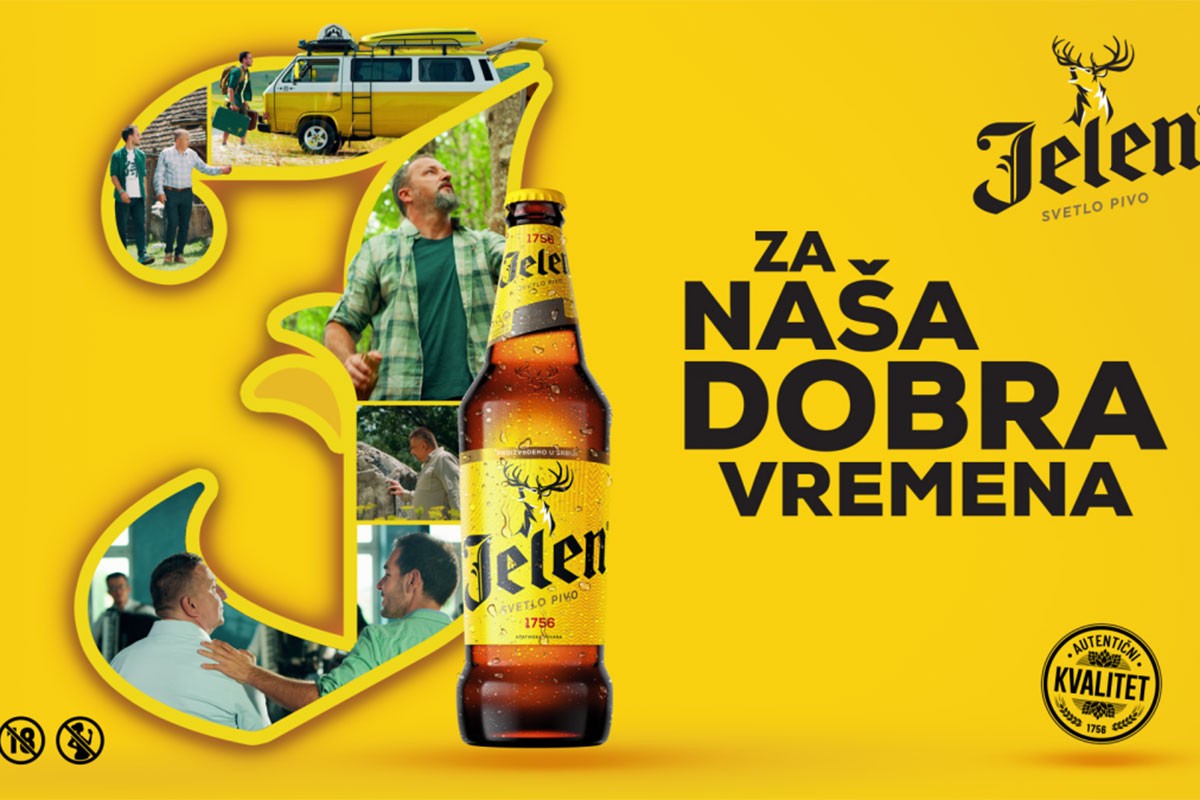 Inspirativna kampanja Jelen piva pokazuje zašto ostajemo ovdje