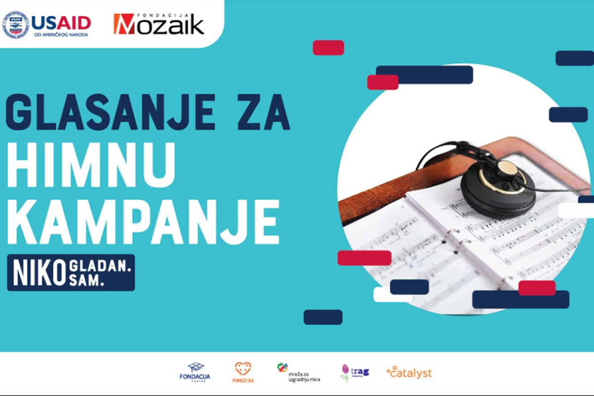 Još traje glasanje za himnu kampanje "Niko gladan. Niko sam."