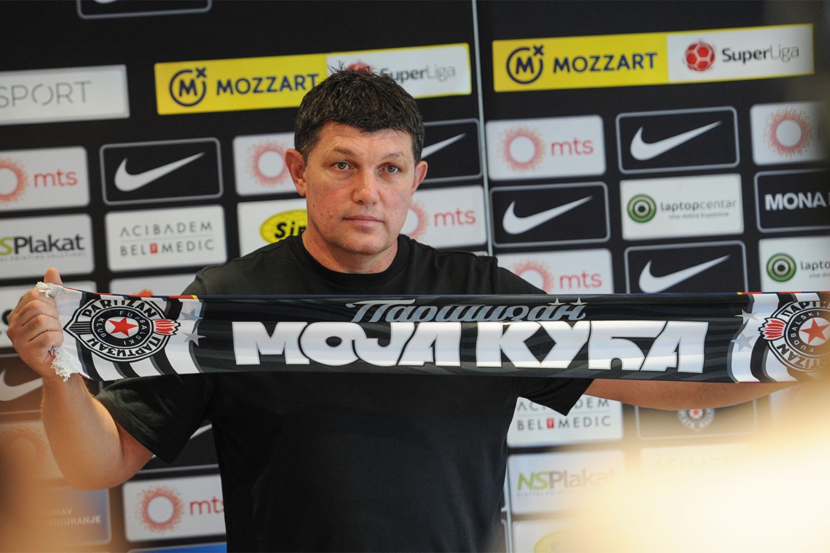 Partizan predstavio Petrića: "Nisam vatrogasac, tu sam da pomognem"