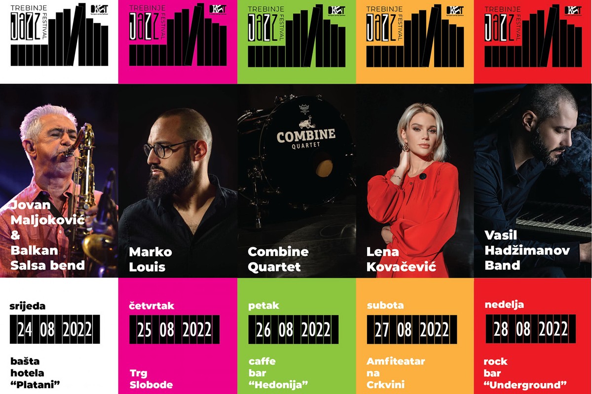 Počinje Trebinje džez festival: Praznik muzike koju odlikuje sloboda