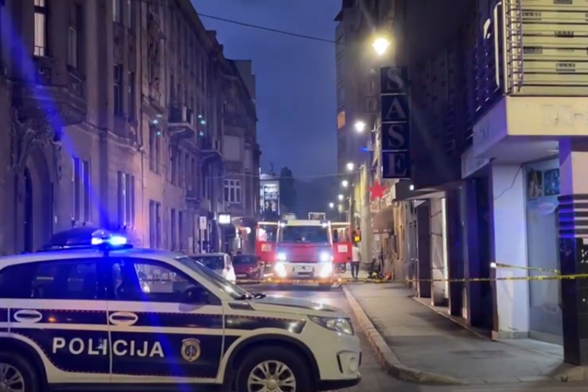 U podrumu kluba u Sarajevu izbio požar