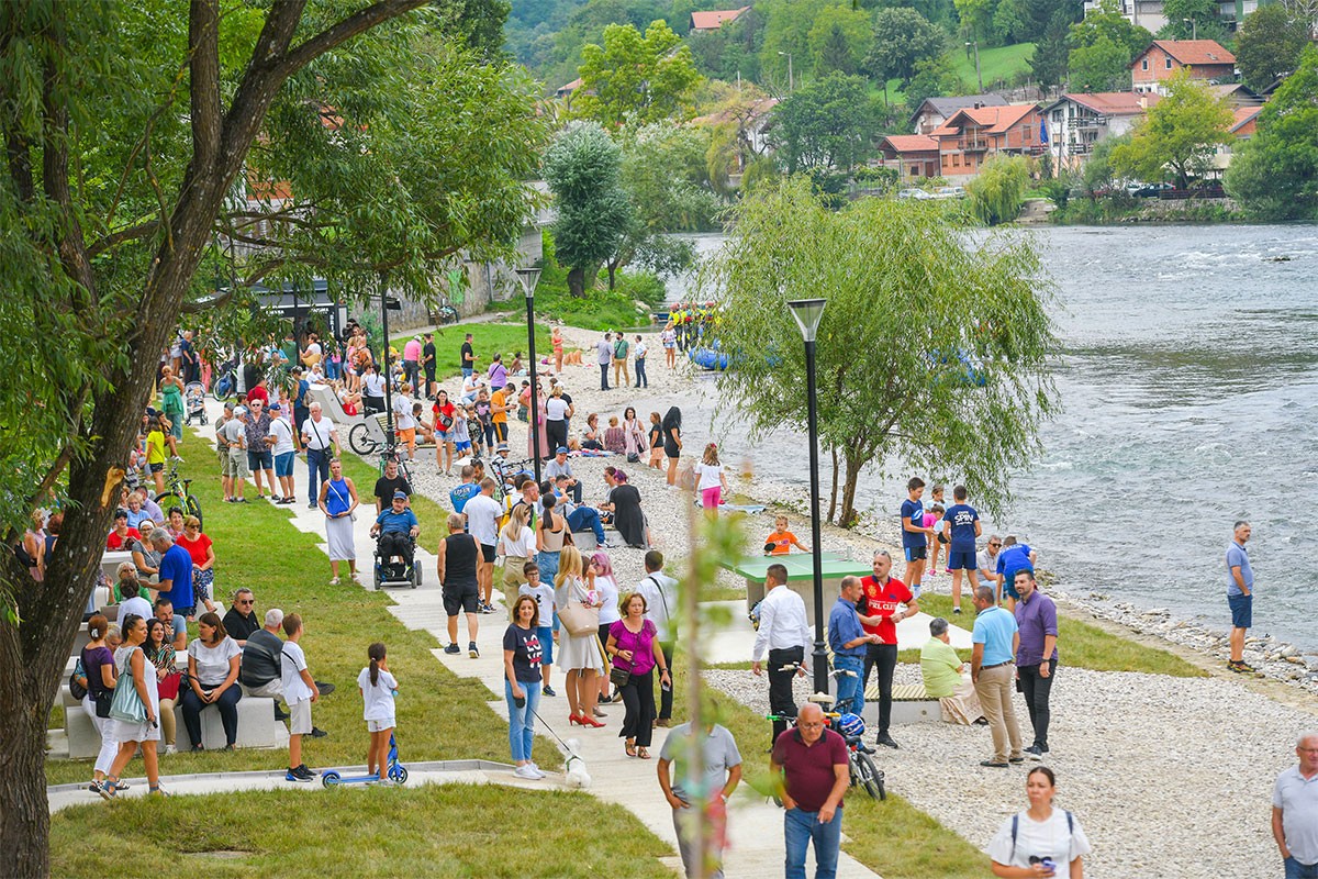 Otvorena plaža u Srpskim Toplicama