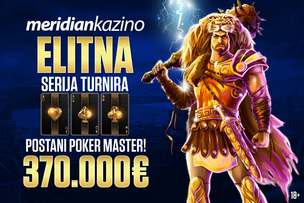 Učestvuj u seriji POKER TURNIRA i preuzmi dio vrijednog fonda od 370.000 EVRA!