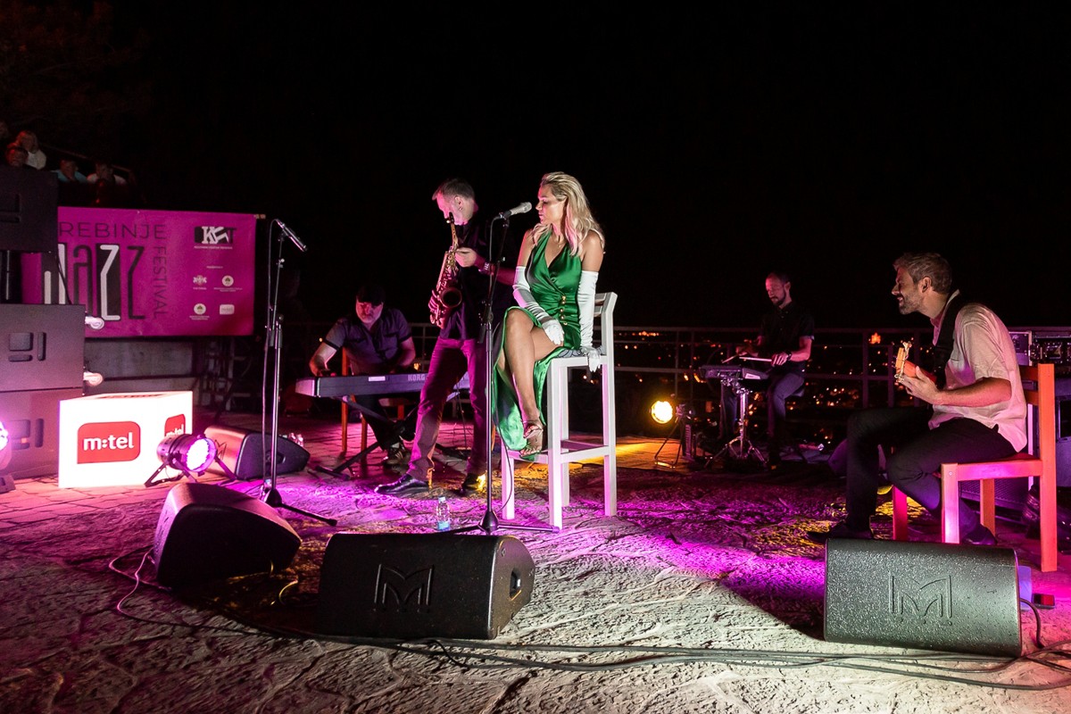 Lena Kovačević nastupom na "Trebinje džez festivalu" oduševila publiku
