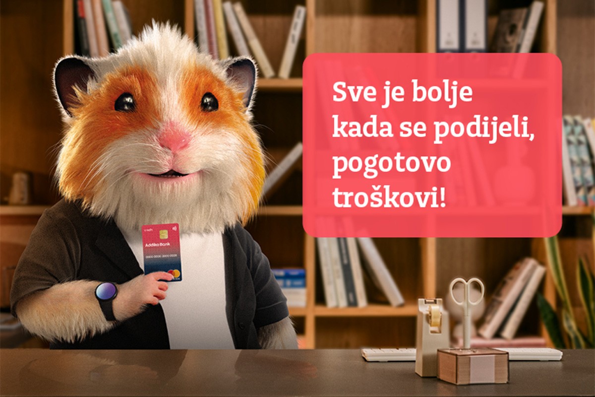 Uz Addiko kreditnu karticu podijelite kupovinu na tri rate bez dodatnih troškova