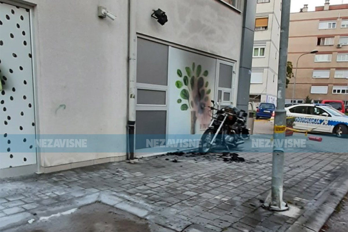 Gorio motocikl u Banjaluci