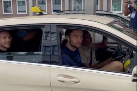Slovenci morali taksijem na utakmicu