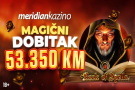MERIDIAN KAZINO: Uložio 20, dobio više od 53.000 KM