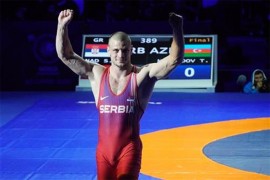 Treće zlato za Srbiju, Nađ prvak svijeta u rvanju