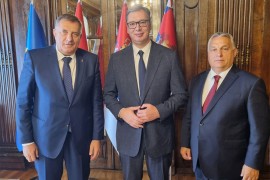 Dodik se sastao sa Orbanom i Vučićem