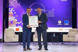 Novoj banci uručena Plaketa za odgovornog poreskog obveznika