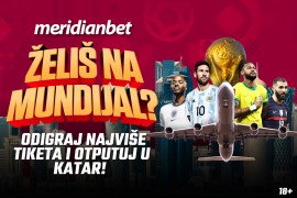 Želiš na Svjetsko prvenstvo u fudbalu? igraj u Meridianu i poleti za ...