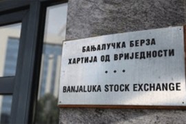 Promet na Banjalučkoj berzi veći od 344.000 KM