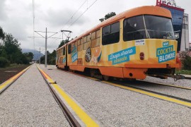 Tramvaj počeo saobraćati na novoj dionici sarajevske pruge