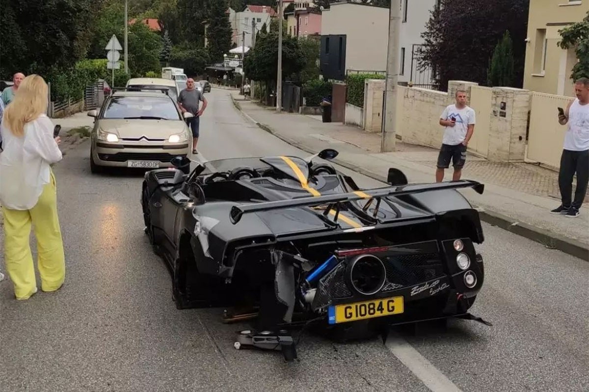 Superautomobil učestvovao u nezgodi u Zagrebu
