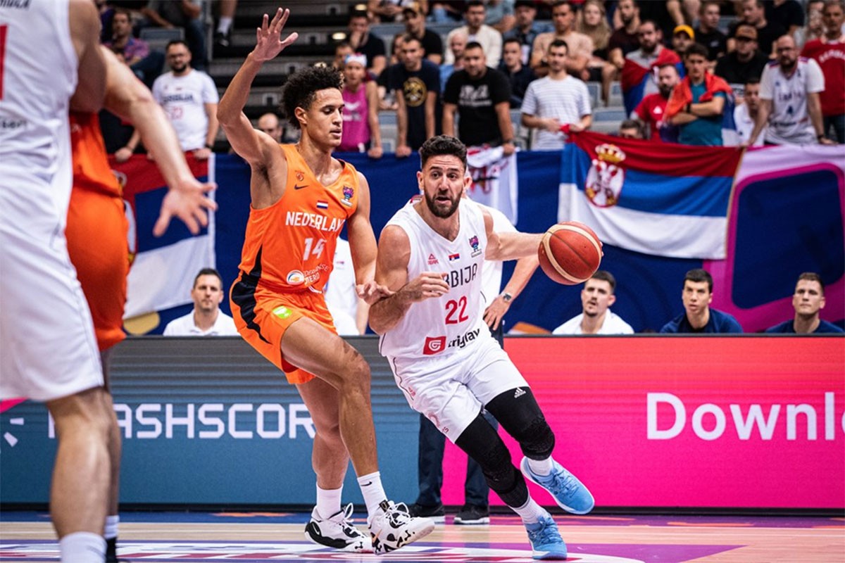 Pobjeda Srbije na startu Evrobasketa: Stotka "Orlova" protiv Nizozemske