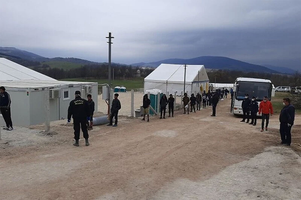 Izboden migrant u kampu Lipa